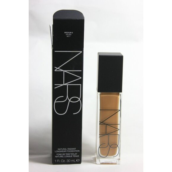 NARS Natural Radiant Longwear Foundation Medium 6 Aruba 6617 - Picture 1 of 12